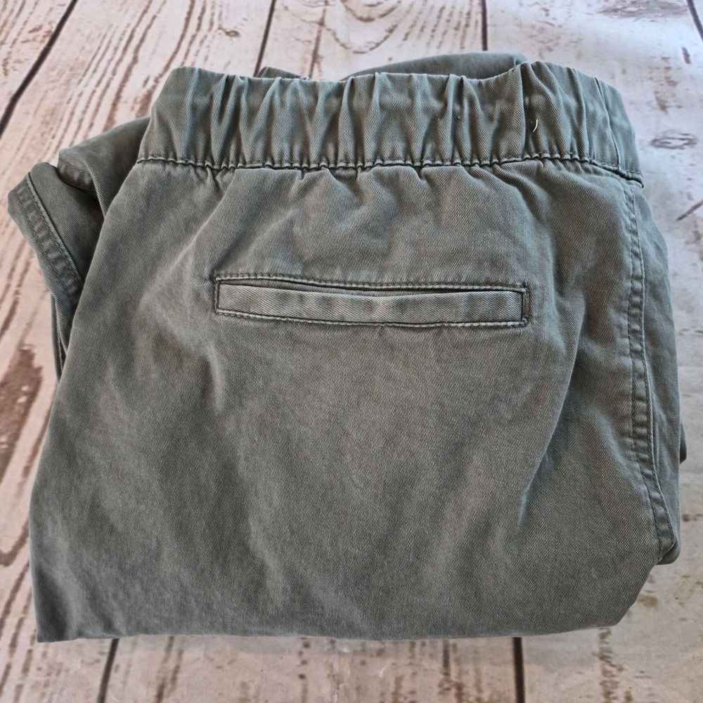 Old Navy Modern Jogger Mens Large Stone Wall Green Built-In Flex Pants
